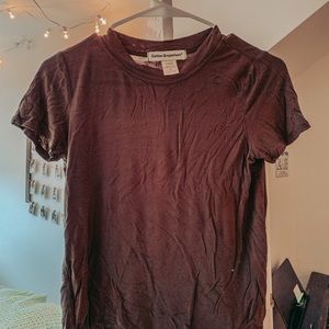 Army green layering tee